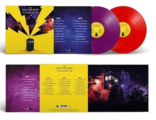 DOCTOR WHO The Edge Of Time Soundtrack Colored Vinyl 2 LP (neuwertig) - Bild 4 von 4
