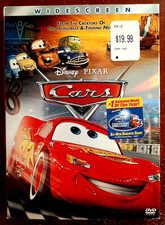 CARS WIDESCREEN EDITION DVD 2006 NEW SEALED