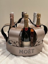 Moët & Chandon Crown 6 Champagne Bottle Holder Presenter. LED nightlife. NEW