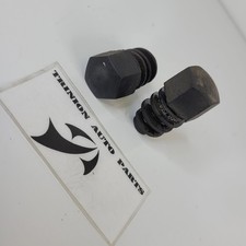 1998-2002 Chevy Chevrolet Camaro Hood Adjustment Bumper Stop Black Set Of 2 Oem