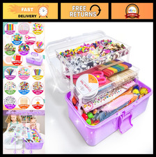 3000PCS Arts Crafts Supplies Kit for Kids - DIY Craft Box with Pompoms Pipe