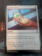 Arcane Signet 57 Commander: Teenage Mutant Ninja Turtles Magic: The Gathering LP