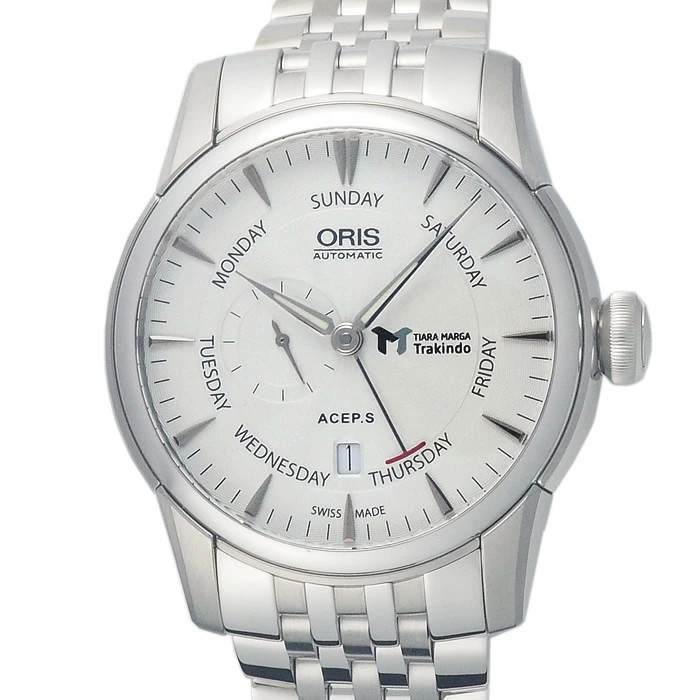 Oris Artelier Small Second Pointer Date 7666 Used… - image 1