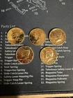 Gold Toned Kennedy Half Dollar Lot Of 5