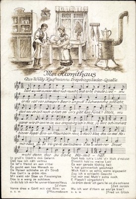 Lied Ak Mei Hamithaus, Willy Kaufmanns Erzgebirgslieder-Quelle - 4742710