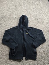 Nike X Nocta Tech Fleece Hoodie Medium Mens Black Full Zip FD8454-010 Flaws 