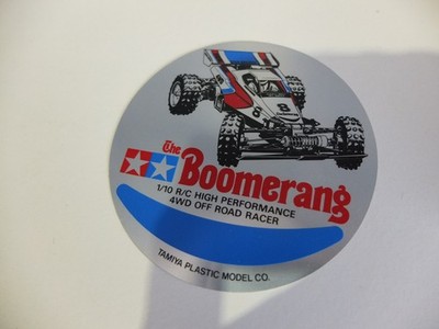 Tamiya Aufkleber The Boomerang original Vintage
