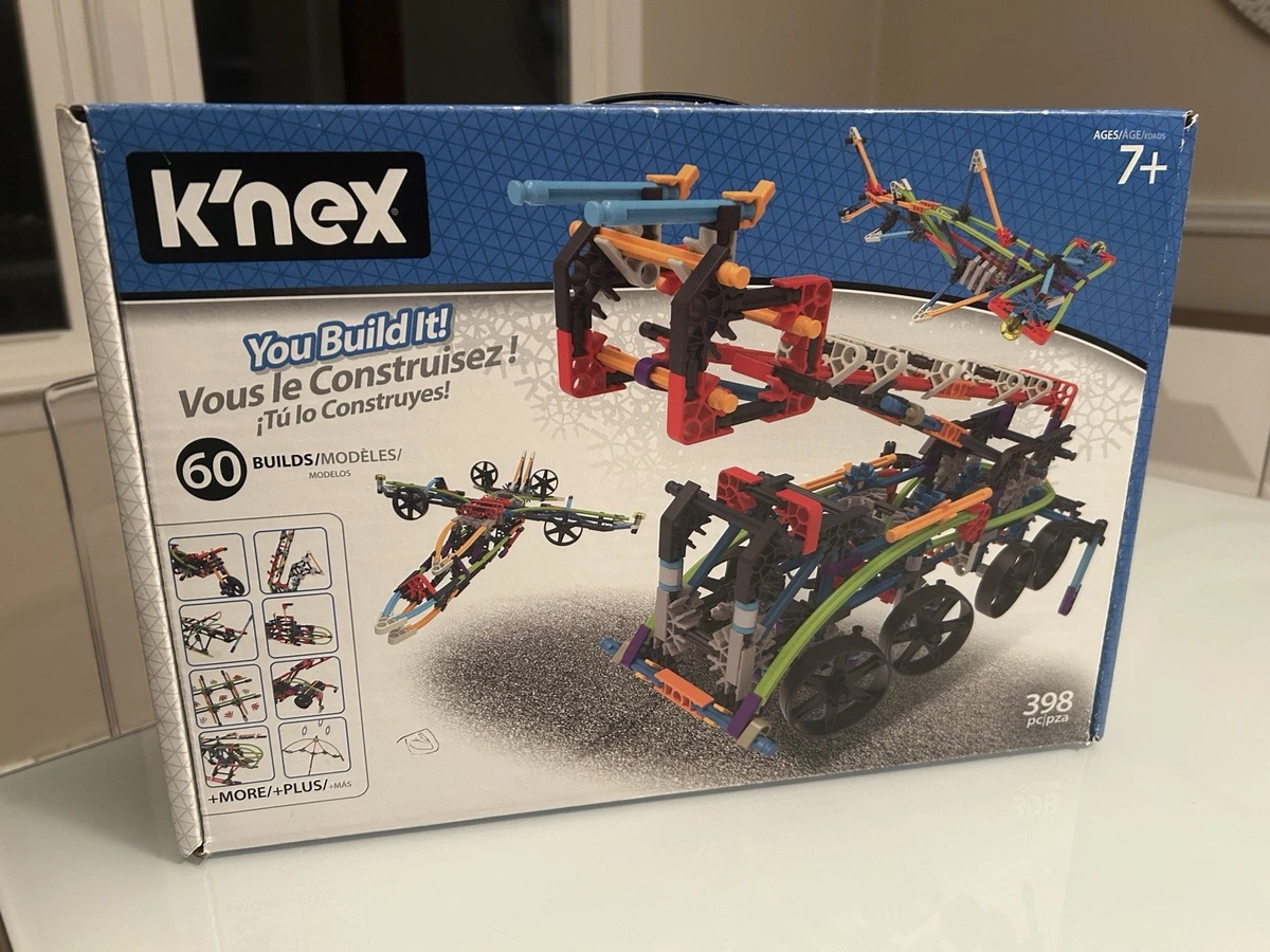 Set De Construcción K'NEX STEM – Vehículos, Para Niños, Marca Basic Fun, 79320