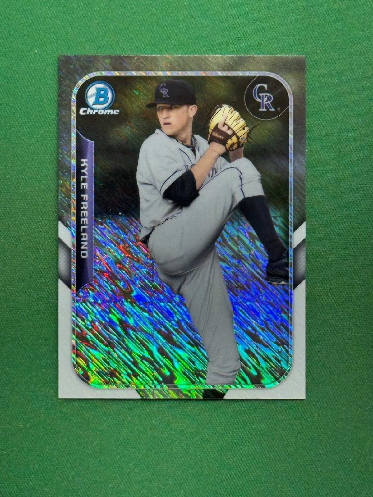 2015 Bowman Baseball The Farm's Finest Minis #FFM-KF Kyle Freeland