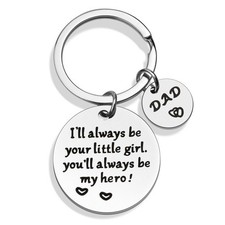 Father  s Day Gift - Keychain Gifts from Daughter, I'll Always Be Your Little