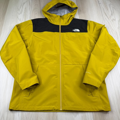 #ad The North Face Mens Mineral Gold Black Dryzzle Futurelight Waterproof Jacket XL $119.99