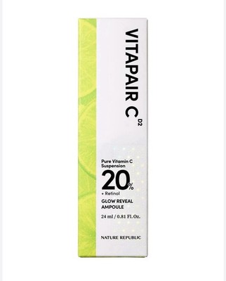 Nature Republic Vitapair C Pure Vitamin C 20 + Retinol Glow Reveal Ampoule 24ml