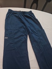 Cherokee Workwear Originals Pull-On Cargo Scrub Pants Tall Size Small