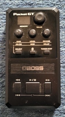 Boss Pocket GT Effects Processor YouTube effect Bluetooth