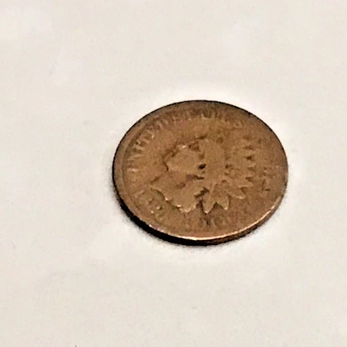 1880 Indian Head Cent - Actual Coin Shown - Lower Grade