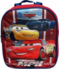 Mini mochila Cars Lightning McQueen Toddle Boy 12 pulgadas (rojo-azul)