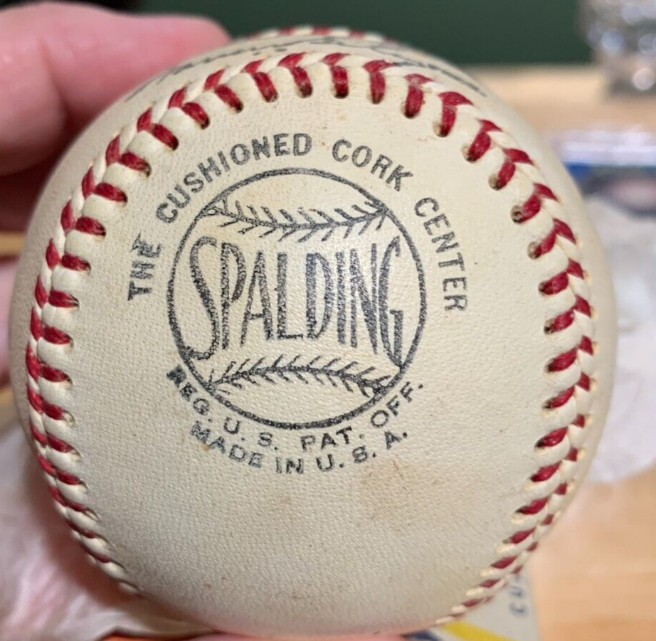 Rare 1950's Spaulding Official Warren Giles National League Ball