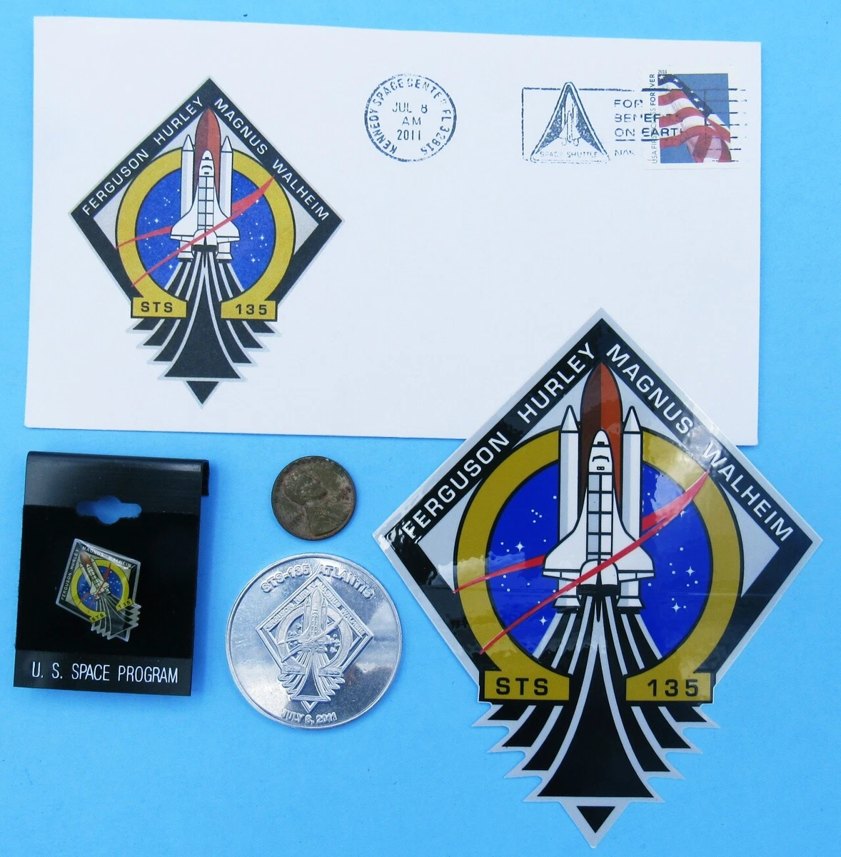 NASA Pin Space Shuttle Exploration Mission Collectibles for sale