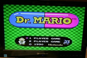 Dr. Mario (Nintendo NES -1990) Game Only Tested & Working
