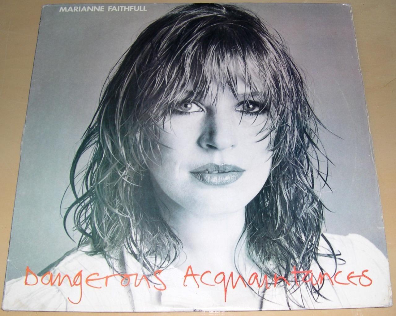 MARIANNE FAITHFULL - Dangerous Acquaintances  (LP, 1981)  Very Good+