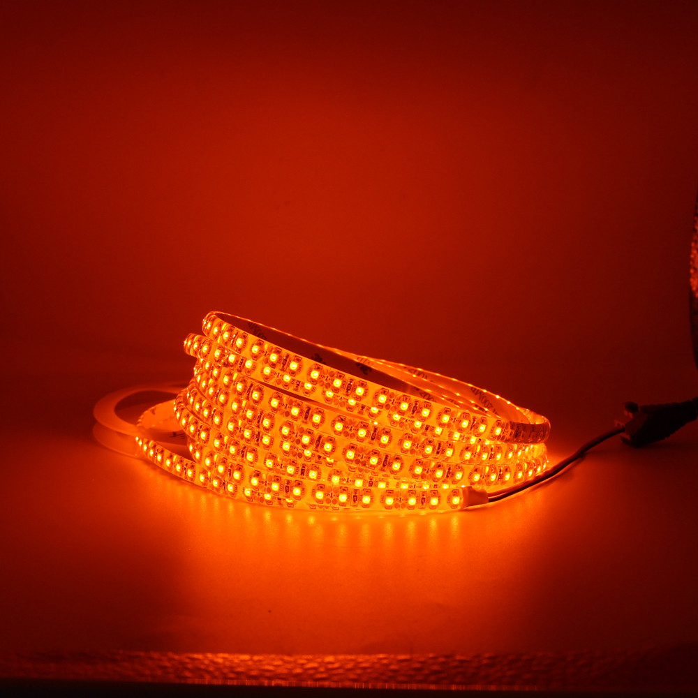 Orange LED Strip Light 600NM 3528 60led/m 120led/m Flexible LED