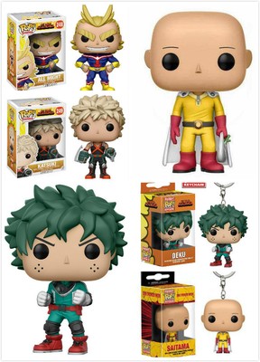 saitama funko pop keychain