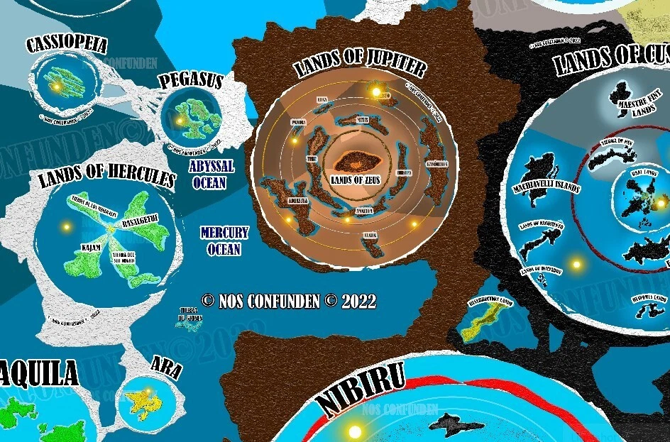 TERRA INFINITA HIGH QUALITY IMAGE (SOFTCOPY DOWNLOAD), CLEAR IMAGE MAP. - Image 4 of 4