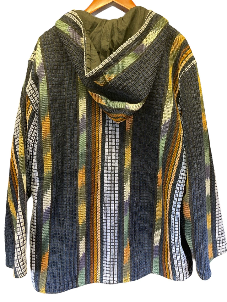 Chaqueta de tweed Tiger Pride Southwest peso pesado suroeste para hombre talla XL con capucha Foto 2 de 4