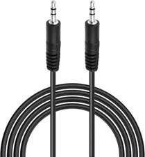 3.5mm 1/8" Audio Cable Lead Car AUX-IN Cord for F5X007 Sirius Radio Boombox