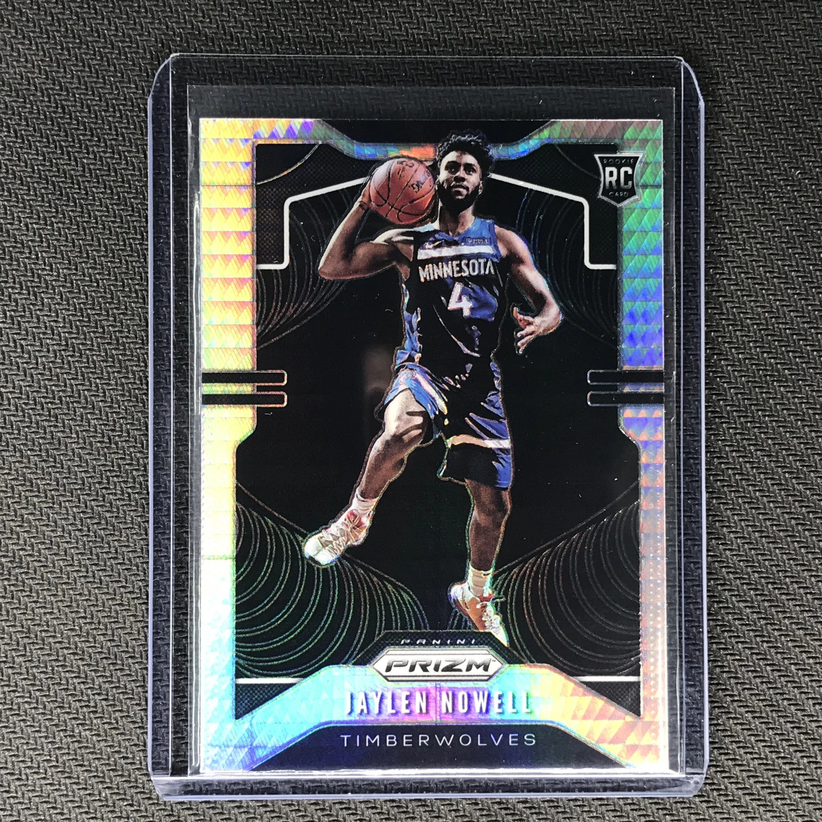 2019-20 Prizm Jaylen Nowell Hyper Silver Prizm Rookie No 281