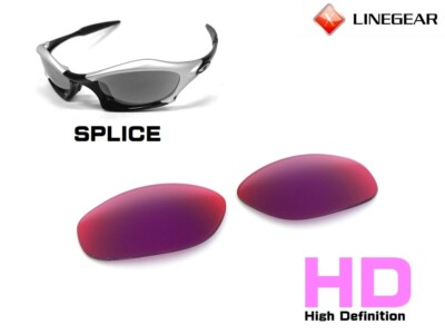 LINEGEAR HD Red Mirror - Non Polarized Lens for Oakley Splice [SP-HD-RM]