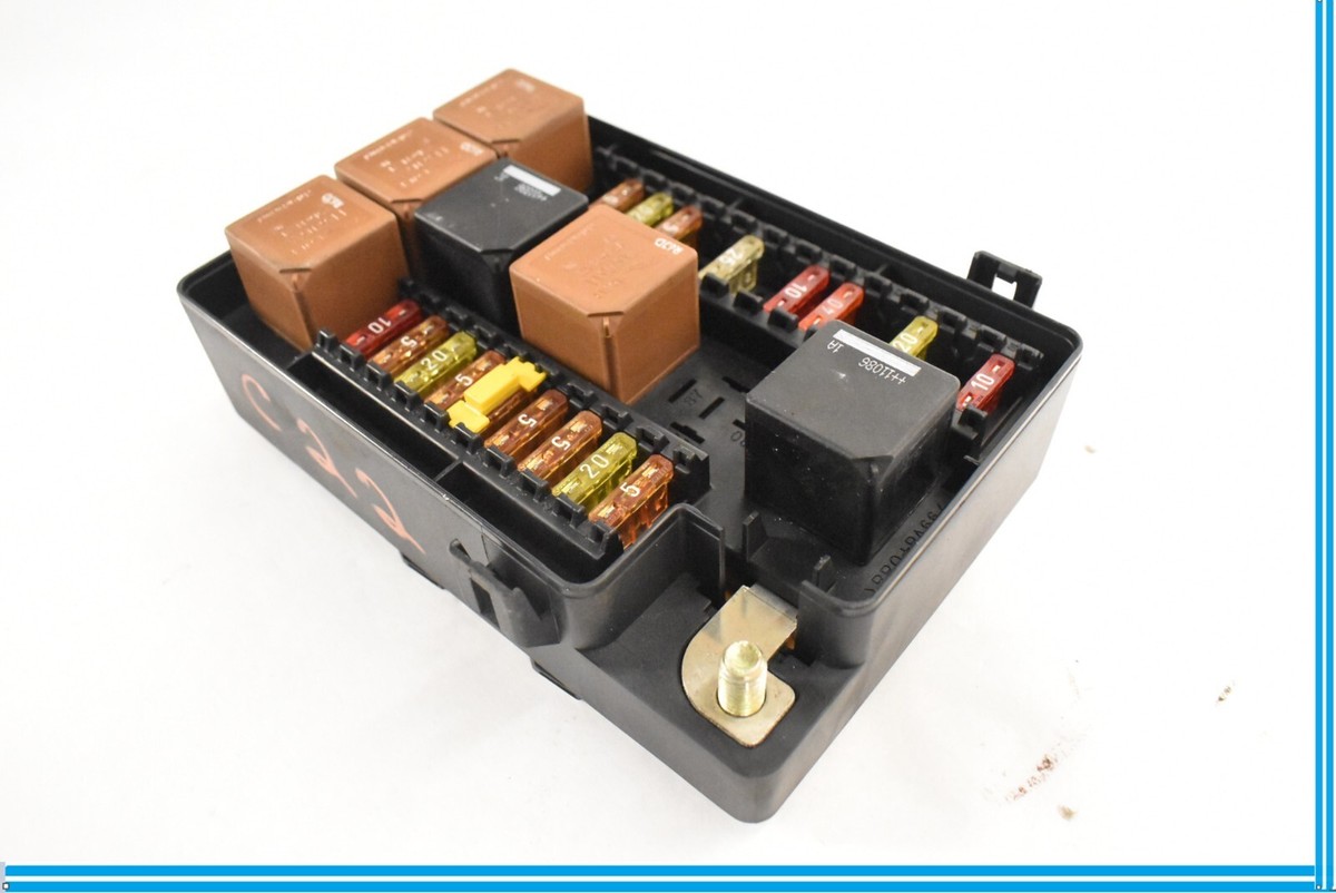 97-99 Jaguar XK8 X100 Rear Trunk Boot Relay Junction Fuse Box