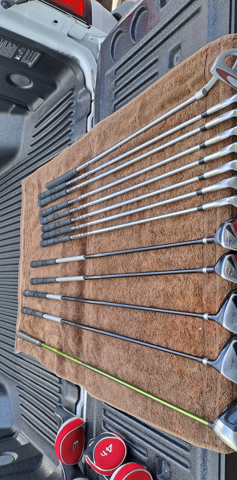 golf set ZEVO XSD right h 13 clubs Regular flex hybrid iron wood driver