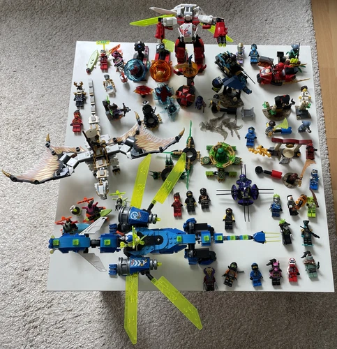 Großes LEGO NINJAGO Konvolut, teilw. Komplettsets + Minifiguren, bitte lesen!