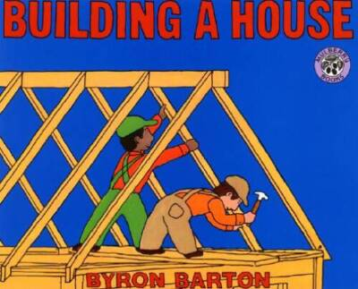 #ad #ad Building a House Mulberry Books Paperback By Barton Byron GOOD $4.08