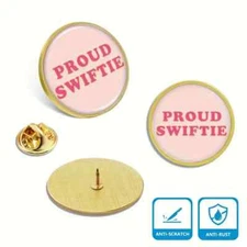 1pc of Pink Proud Swiftie - Taylor Swift - Enamel Pin Badge