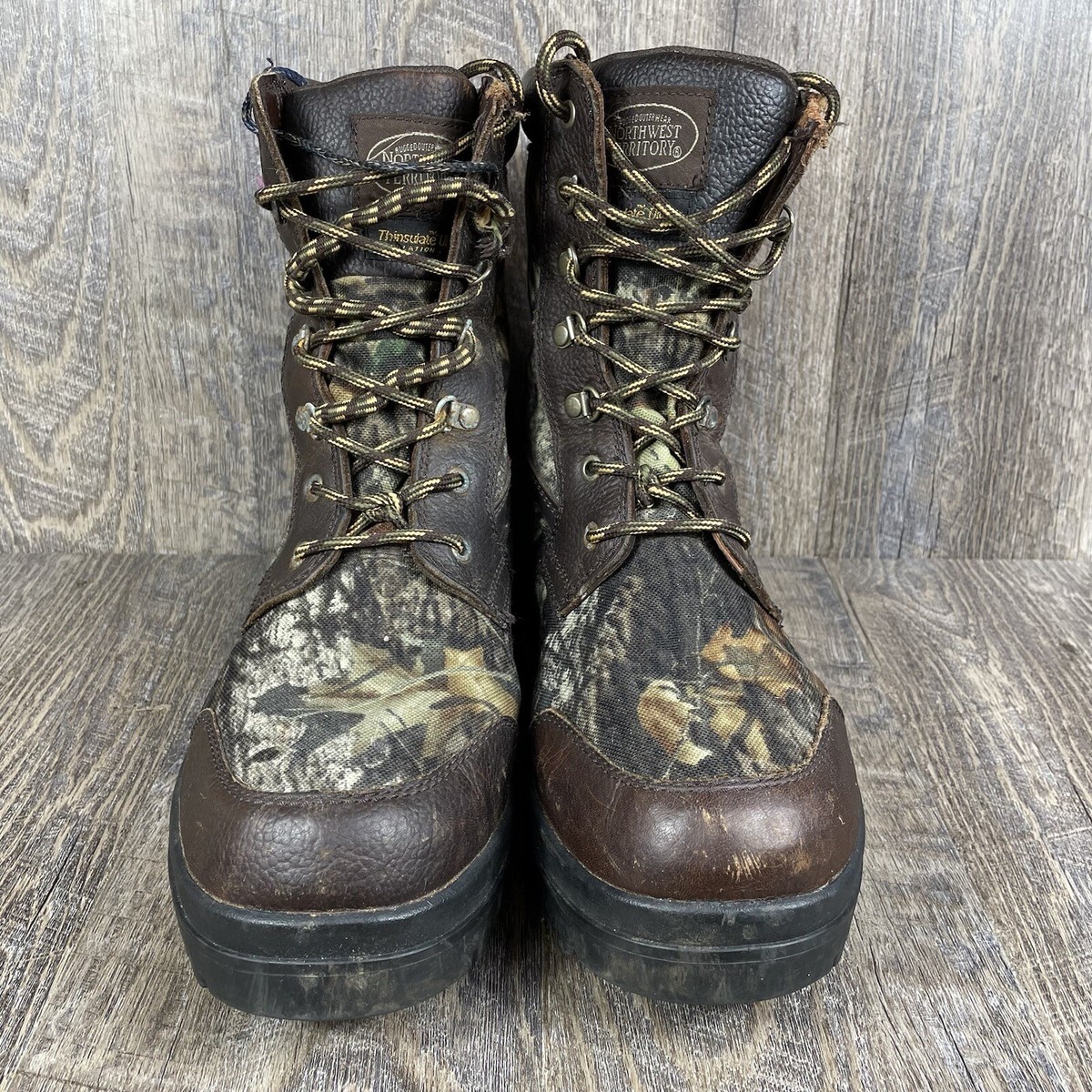 Northwest Territory Boots Mens 12 Brown Camouflage Waterproof Hunting  Outdoor