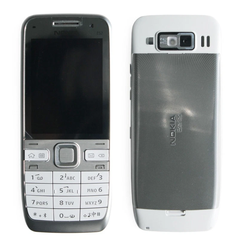Unlocked Original Nokia E52 Bluetooth WIFI 3G 3.2MP MP3 FM 2.4" Mobile Phone - Image 2 of 4
