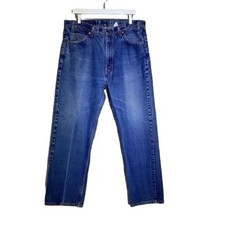 Vintage 505 Orange Tab Levi's Regular Fit Straight Leg 38x30 - Made in the USA -