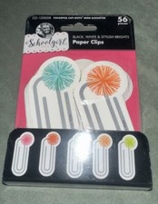 SCHOOLGIRL STYLE 120608 SCHOOLGIRL STYLE BRIGHTS PAPER CLIPS MINI CUT-OUTS 56 P