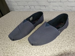 skechers bobs navy blue