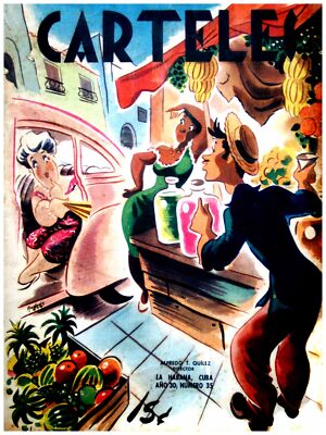Wall Quality Decoration Poster.Room art.Rich woman buying fruits.6812