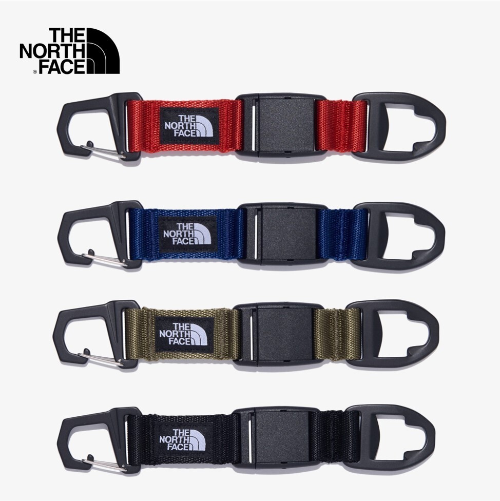 キーホルダー・キーリング [The North Face] TNF DETACHABLE KEY HOLDER - RED NEW THE NORTH FACE DETACHABLE KEY HOLDER NA5AQ53 NAVY RED