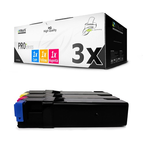 3x Mehrwegtoner Pro Toner Alternative pour Epson CX29DNF C2900DN CX29NF C2900N