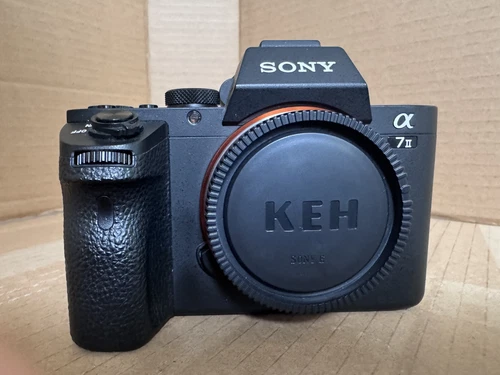 Sony Alpha A7 II 24.3MP Digital Camera - Black (Body Only) ILCE-7M2 with EXTRAS!