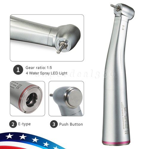 NSK Typ Dental Brushless LED Elektro Mikromotor 1:1/1:5 Winkelstück - Bild 31 von 73