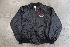 VTG Black CHEVROLET Dale Earnhardt Racing Made in USA Jacket Adult XL Satin