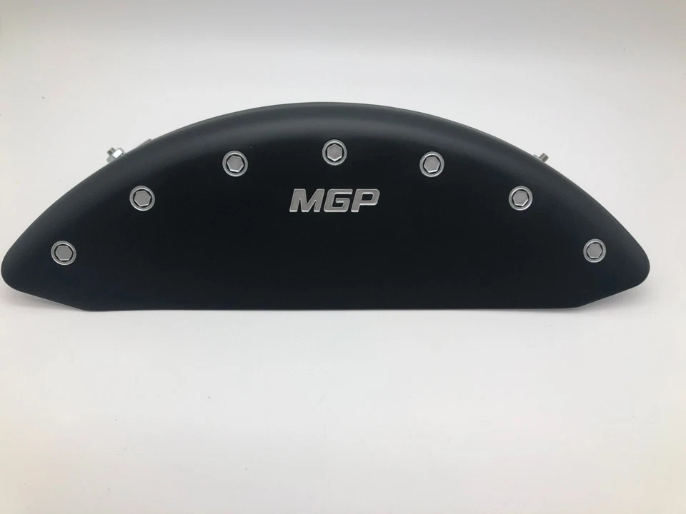 MGP CALIPER COVERS 2007-2010 BMW X5 XDRIVE48i MATTE BLACK BRAND-NEW OVERSTOCK - Image 4 of 4