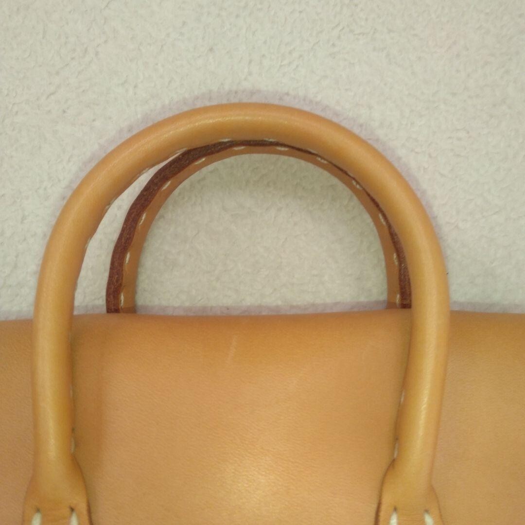 Hender Scheme Essence Handbag Satchel Purse Leather in Brown