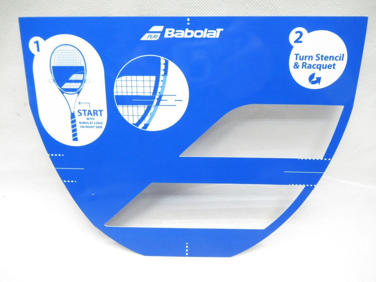 NEW* BABOLAT LOGO TENNIS RACQUET STENCIL FOR STRINGBED / STRINGERS | eBay new-babolat-logo-tennis-racquet-stencil-for-stringbed-stringers-ebay